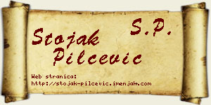 Stojak Pilčević vizit kartica
